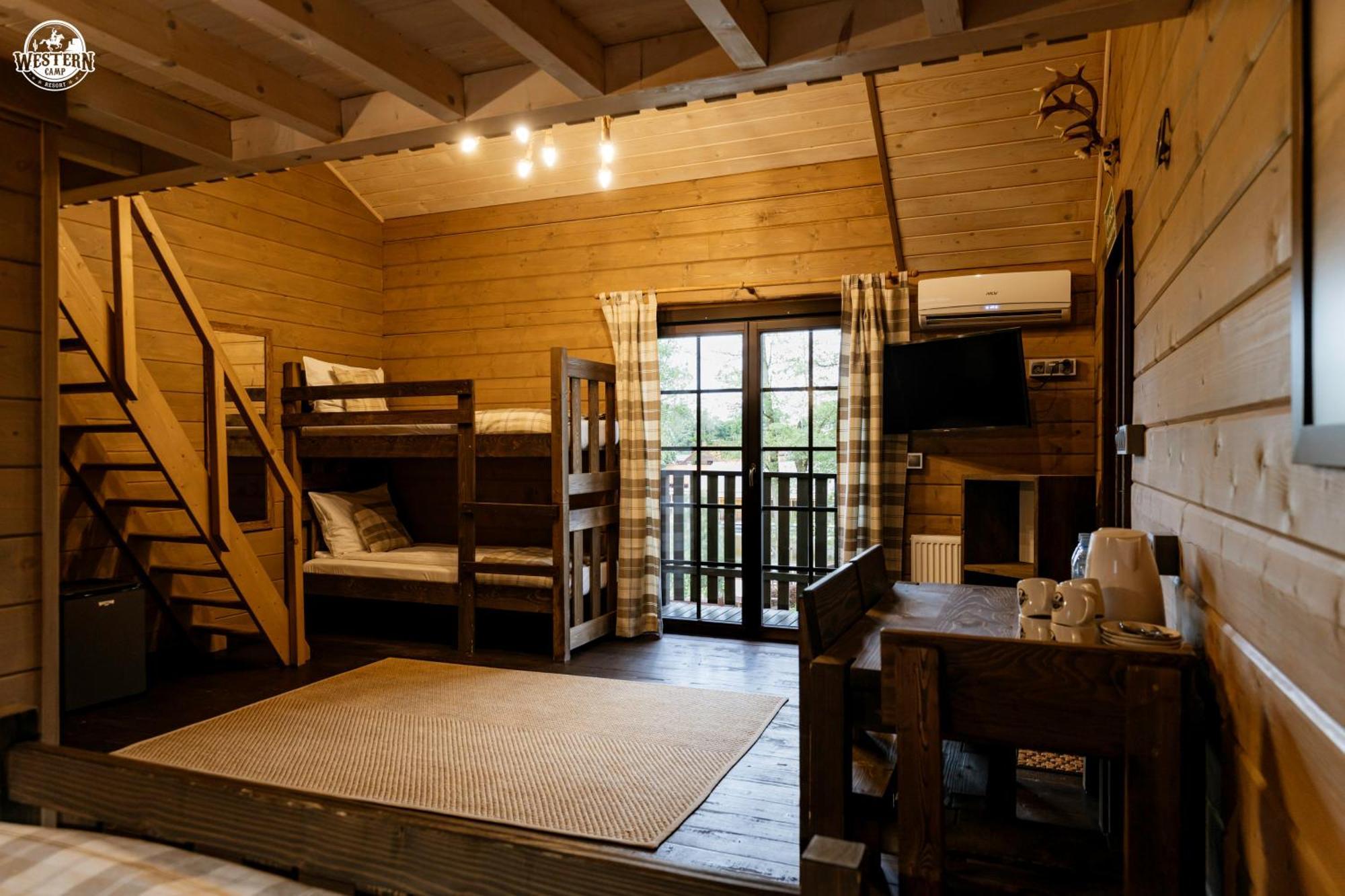 Western Camp Resort Zator Bagian luar foto